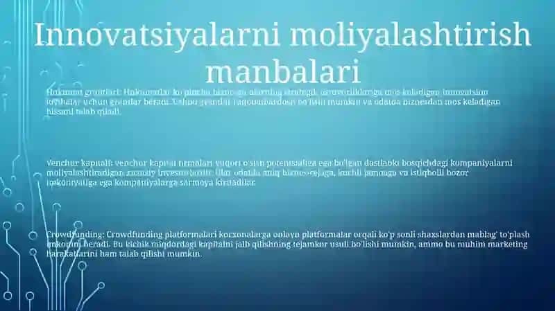 Moliyalashtirish 2