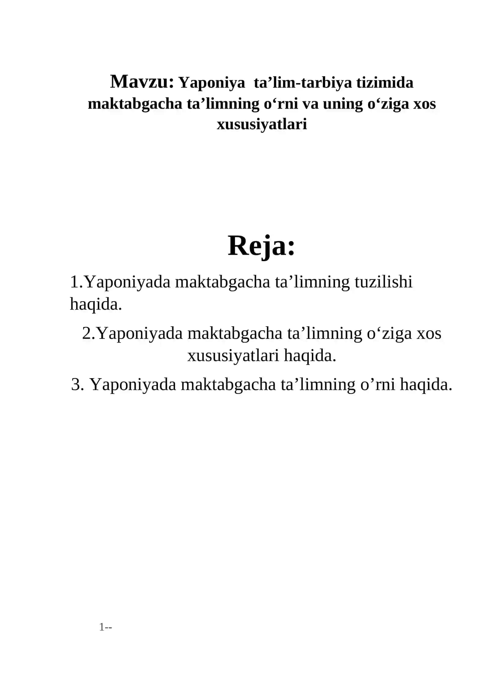 Ta’lim-tarbiya nazariyasi va metodikasi 2