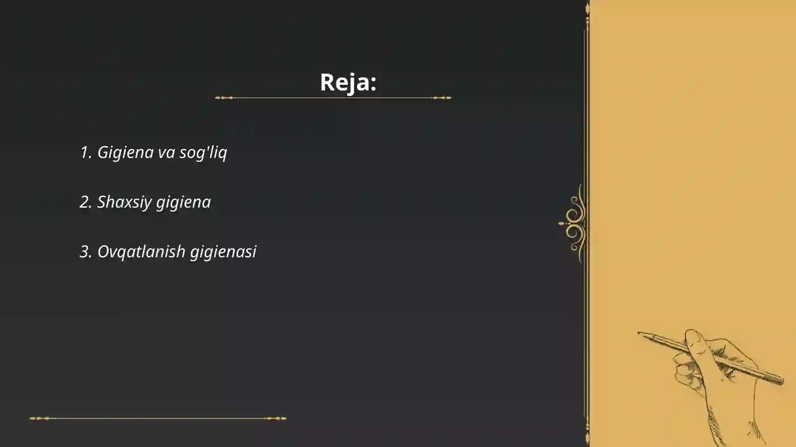 Gigienik omillar 2