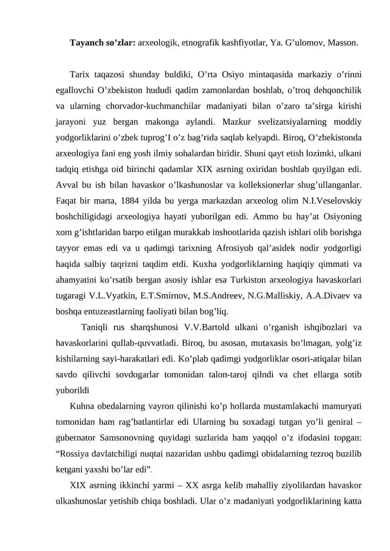 O'zbekistonda Tarix Fani 2