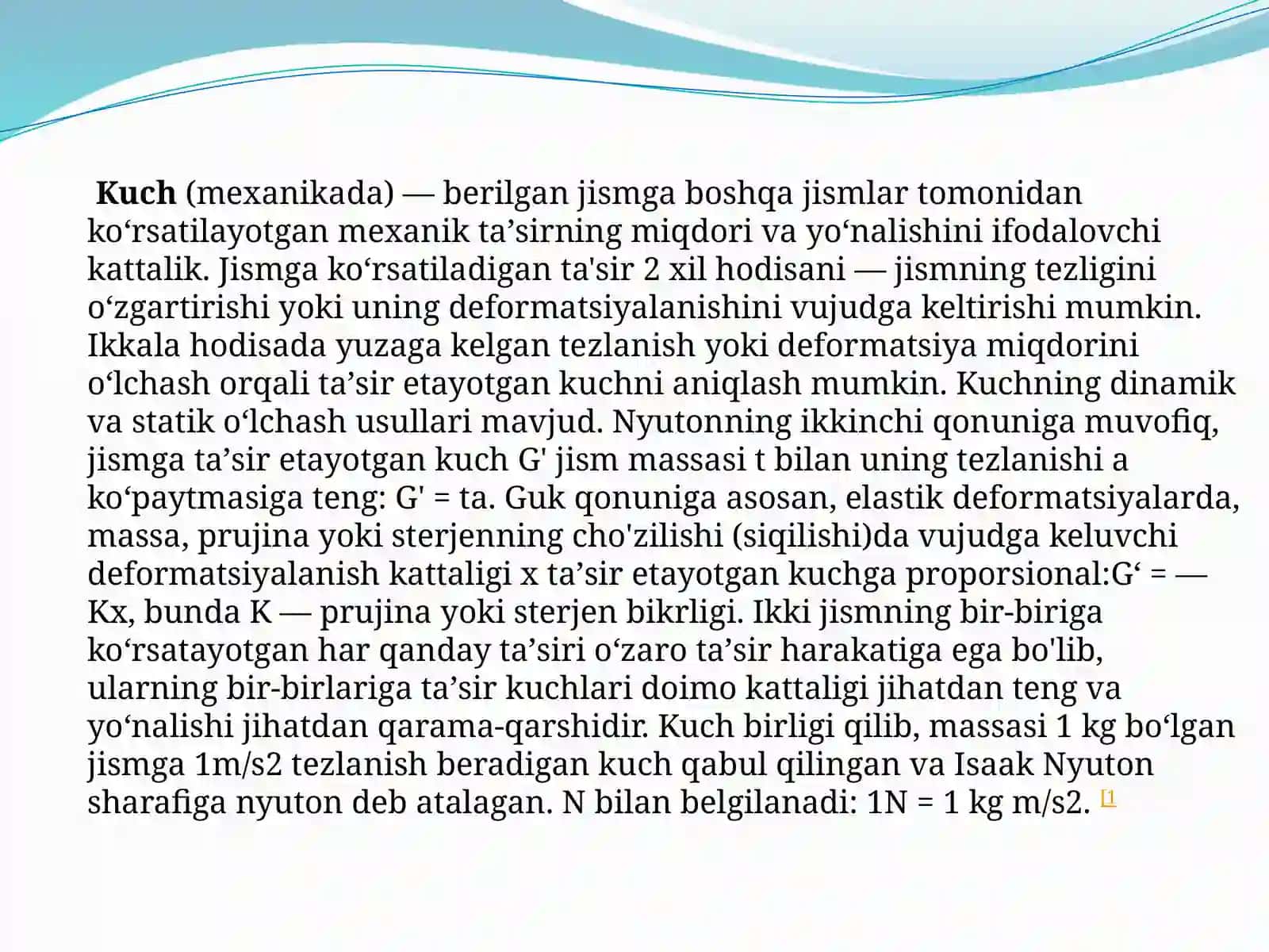 Tabiatdagi kuchlar 2