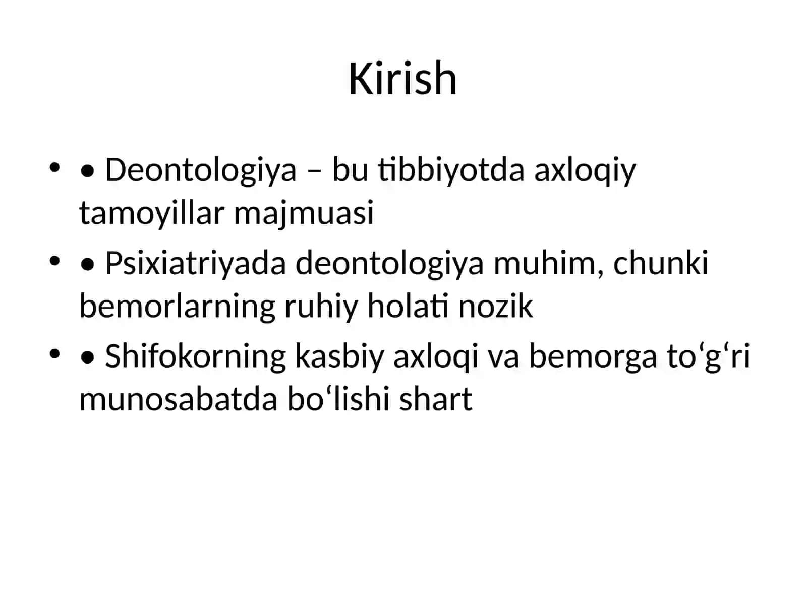 Psixiatriyada Deontologiya Masalasi 2