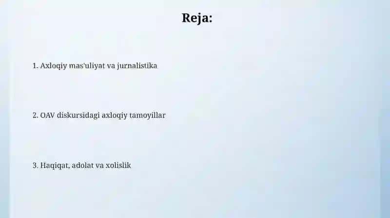 Media muxitda axloqiy tamoillar 2