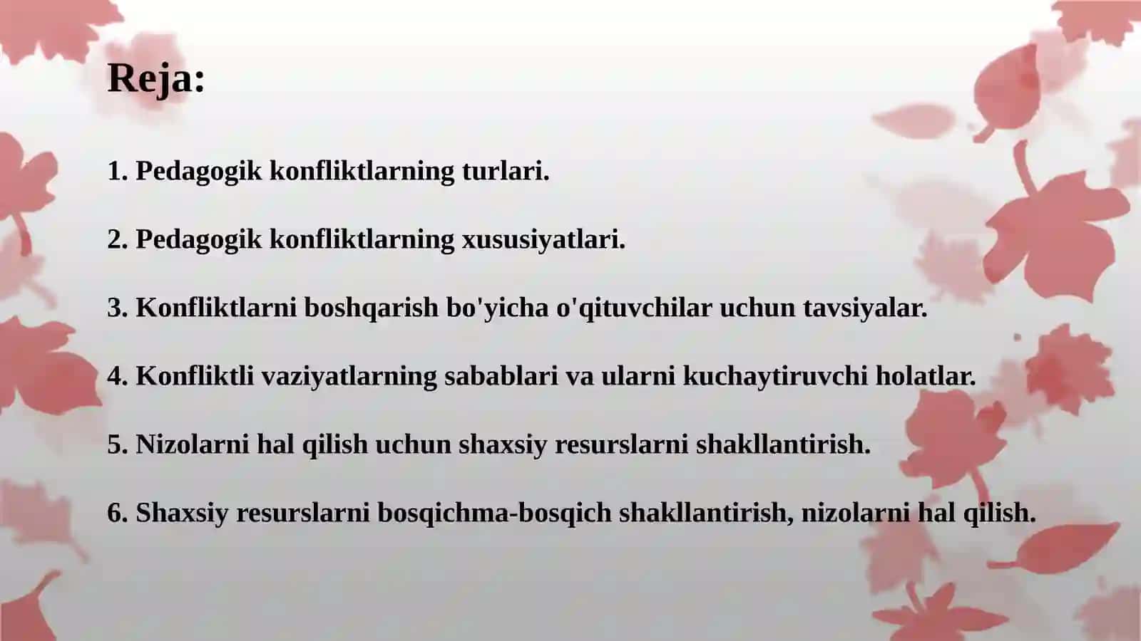 Pedagogikkonfliktturlarivaularnibartarafetishyo’llari 2