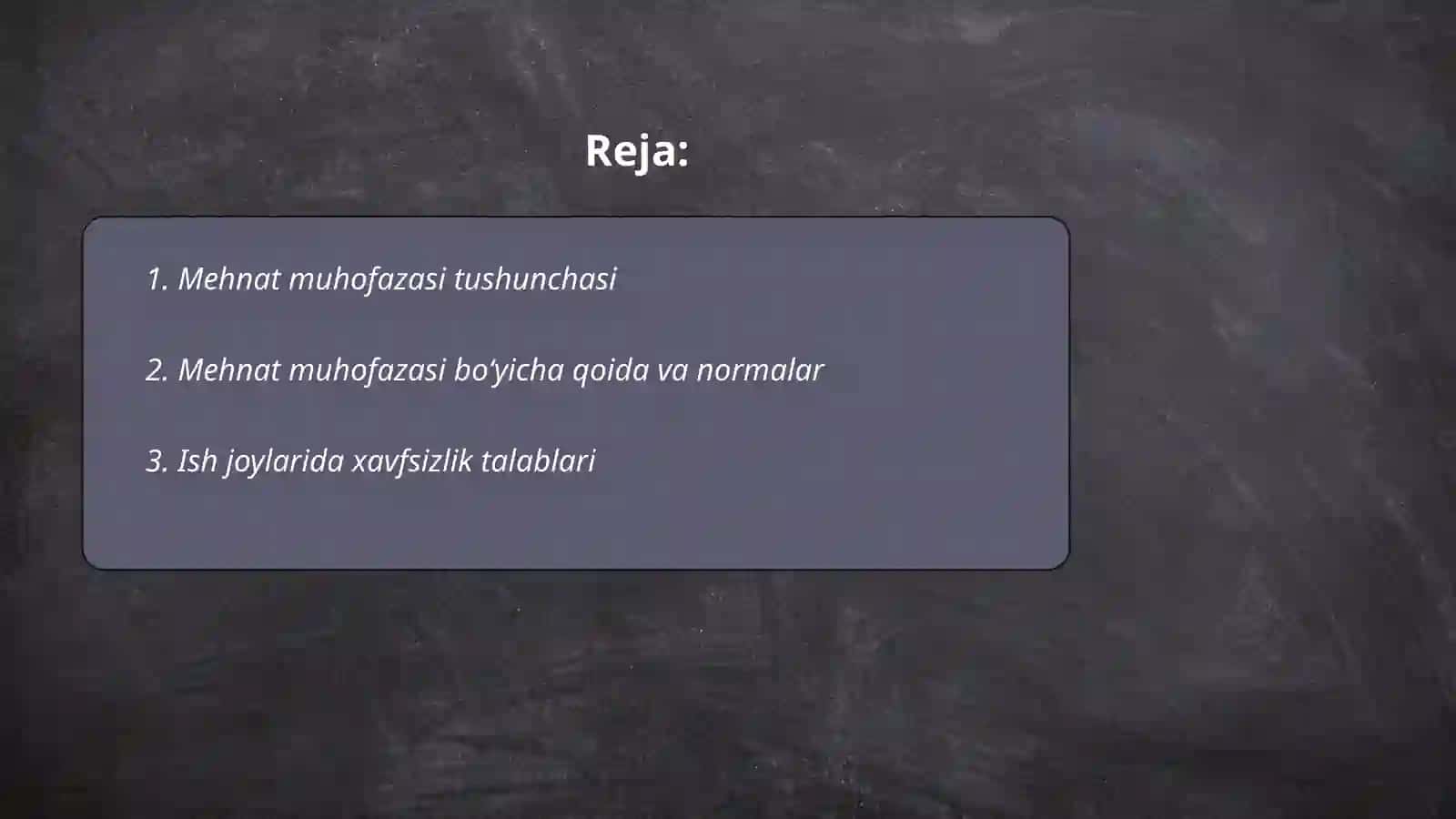 Mehnat kodeksi haqida 2