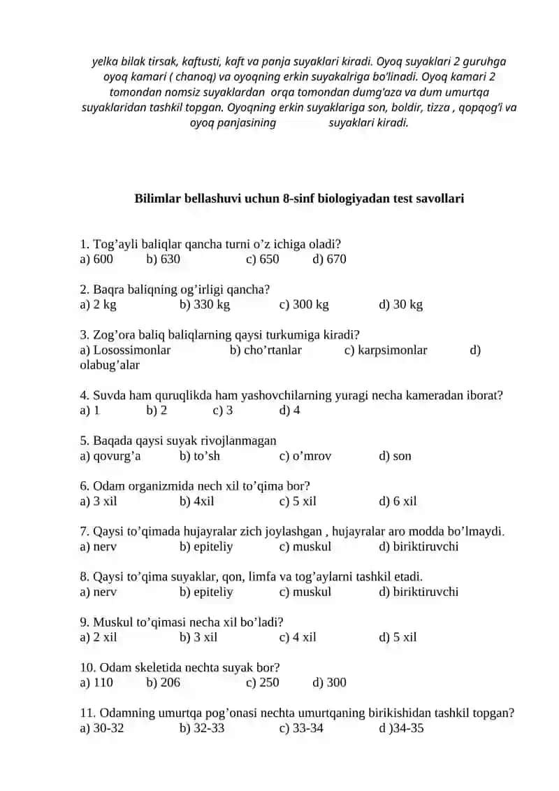8-sinf biologiya 2