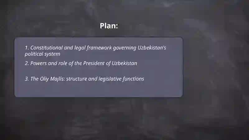 Political System of Uzbekistan, Political Parties and Elections 2