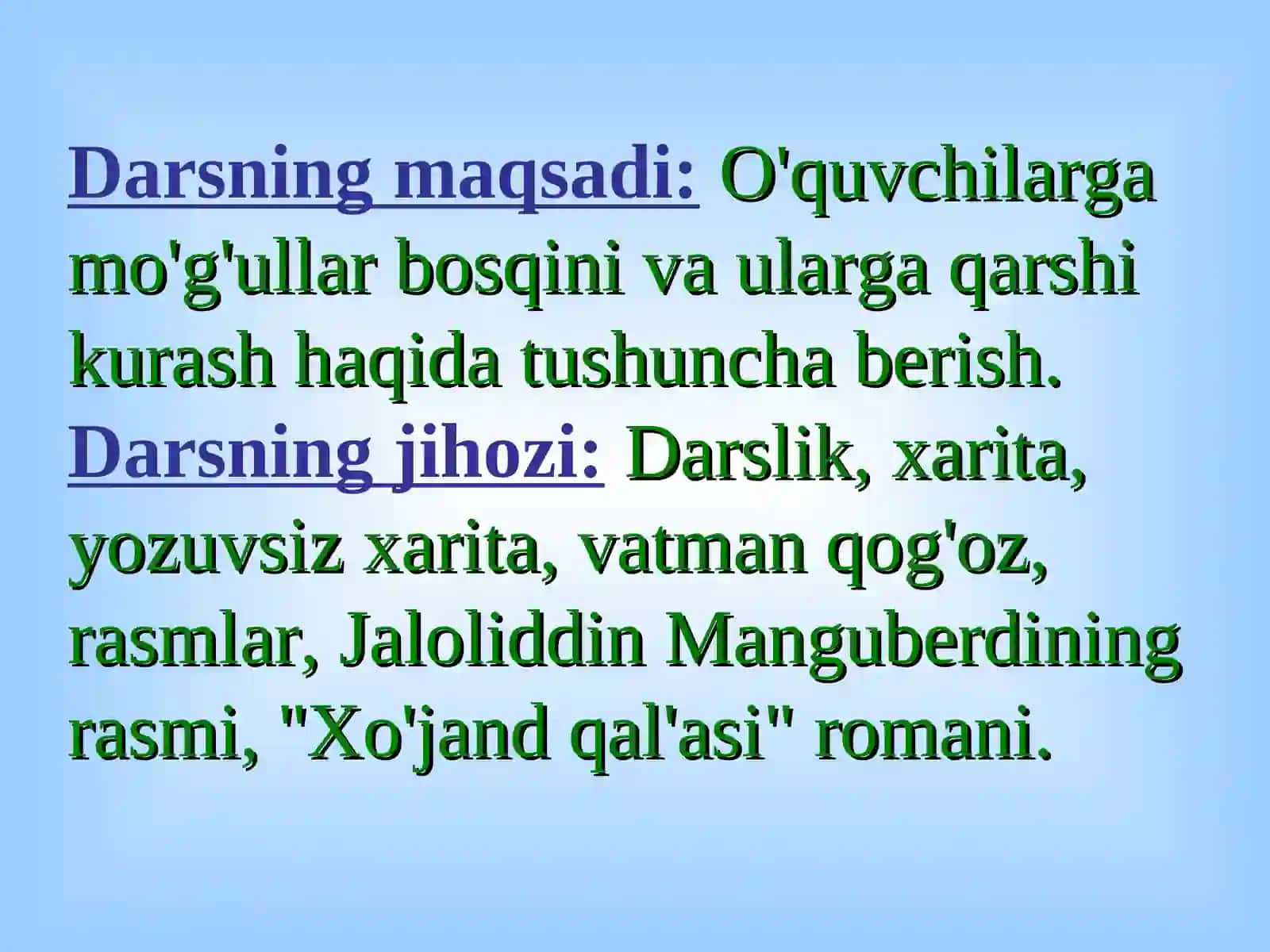 CHINGIZXON BOSQlNI 2