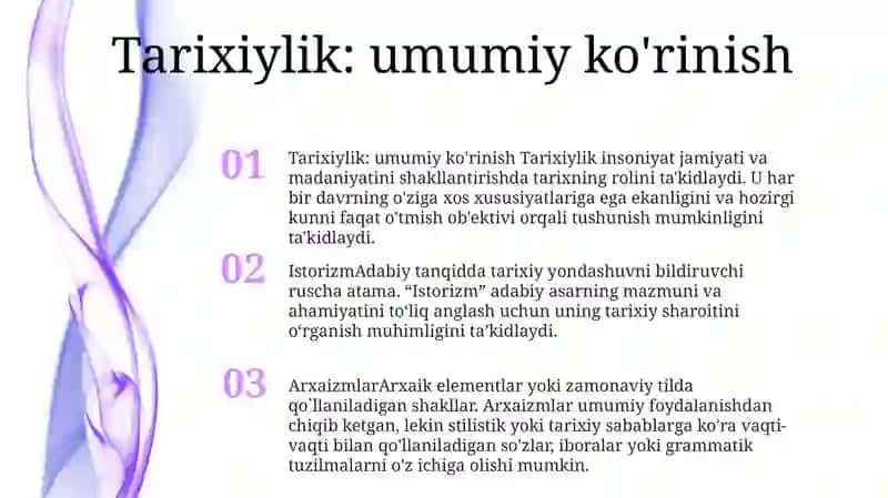 Istorizm Va Arxaizmlar 2