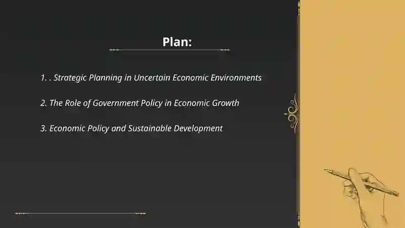 Strategy, policy and economic change 2