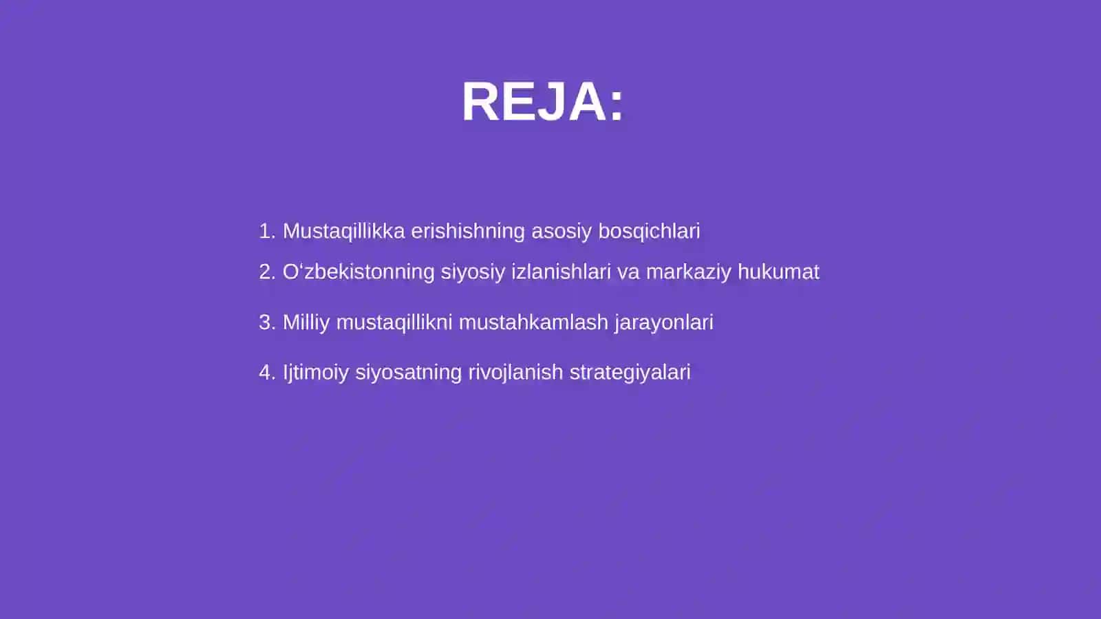Mustaqillikka erishish arafasida Oʻzbekistondagi ijtimoiy siyosiy jarayonlar 2