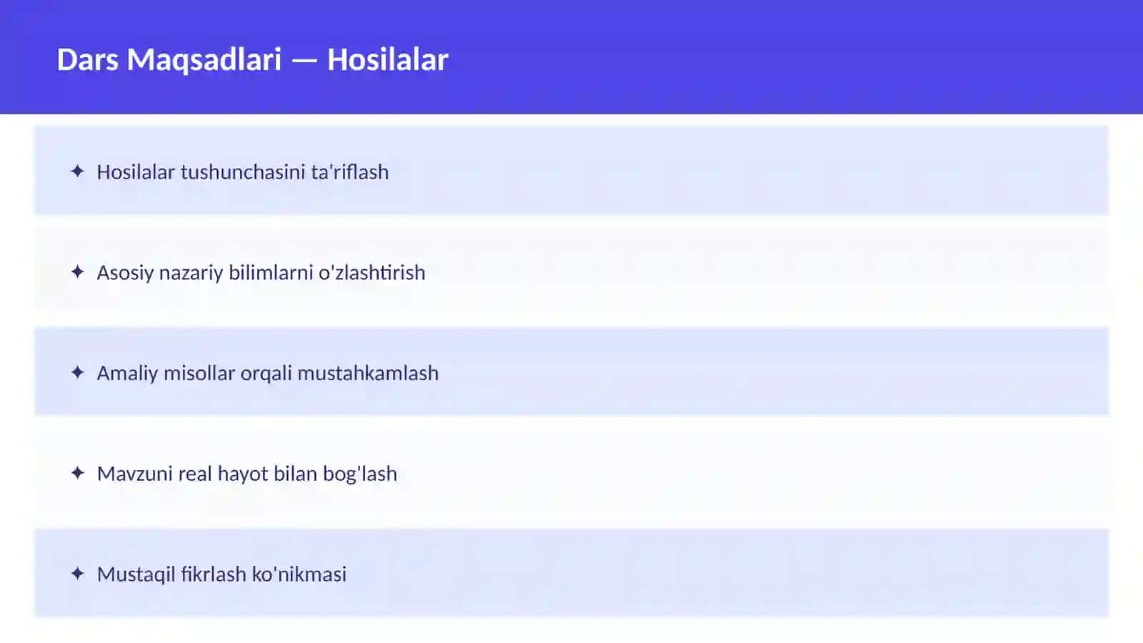 Matematika Dars Ishlanma 2