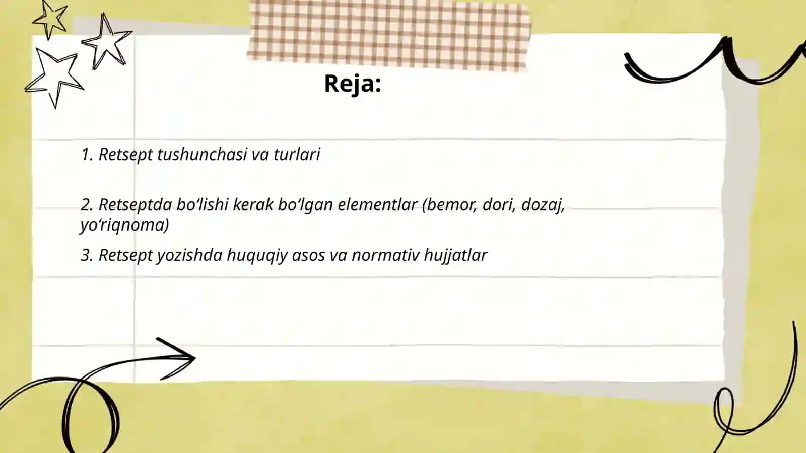 DorilarniRetsepti va retsep yozish qoidalari mazlarda 2