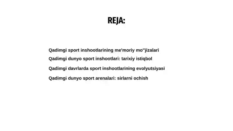 Qadimgi dunyo sport inshootlari 2