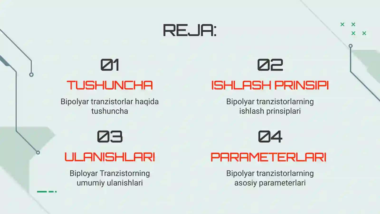 BIPOLYARTRANZISTORLAR 2
