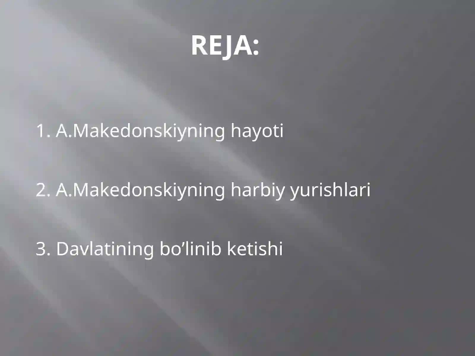MAKEDONIYALIK ALEKSANDRNING BAQTRIYA VA SUG`DIYONAGA YURISHLARI 2
