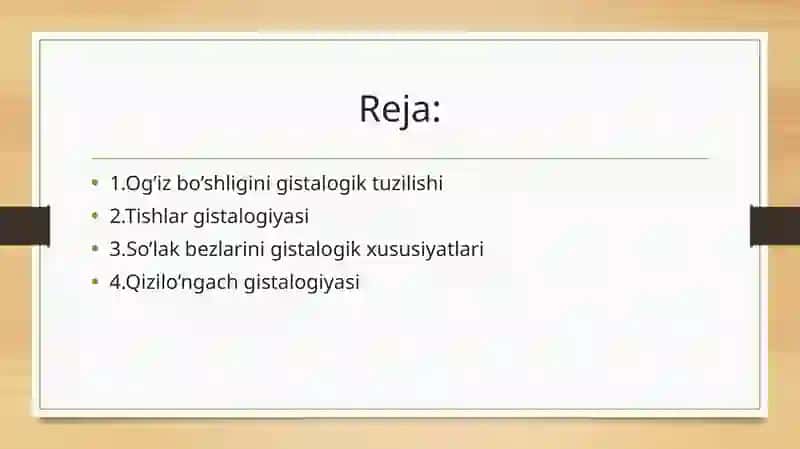 Hazm sistemasi gistalogiyasi 2