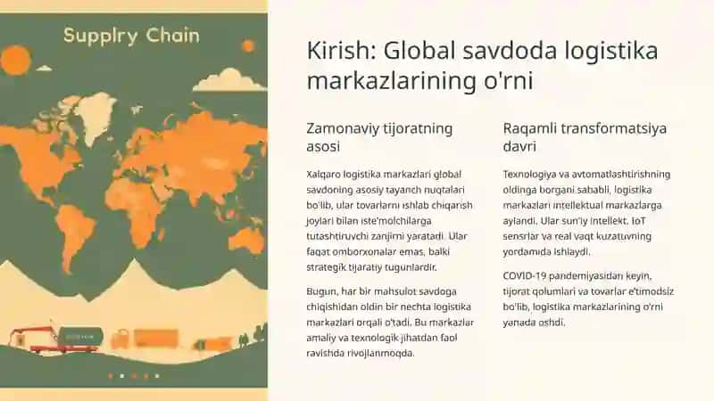 Xalqaro logistika markazlari 2