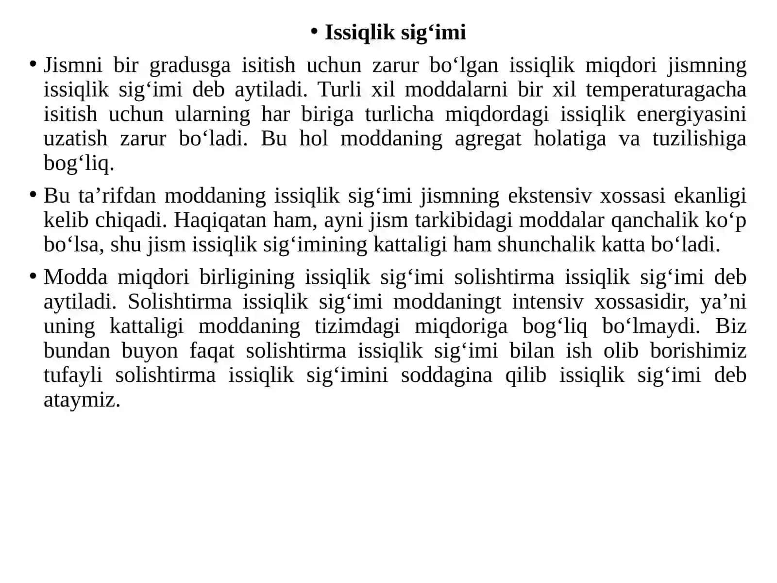 Issiqliksig’imi 2