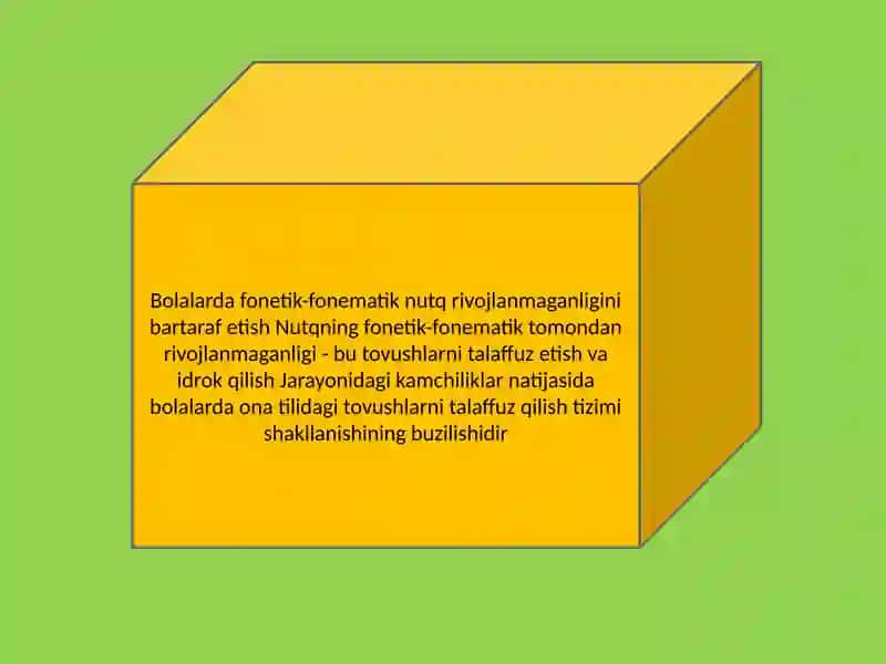 Nutqning fonetik boʻlinishi 2