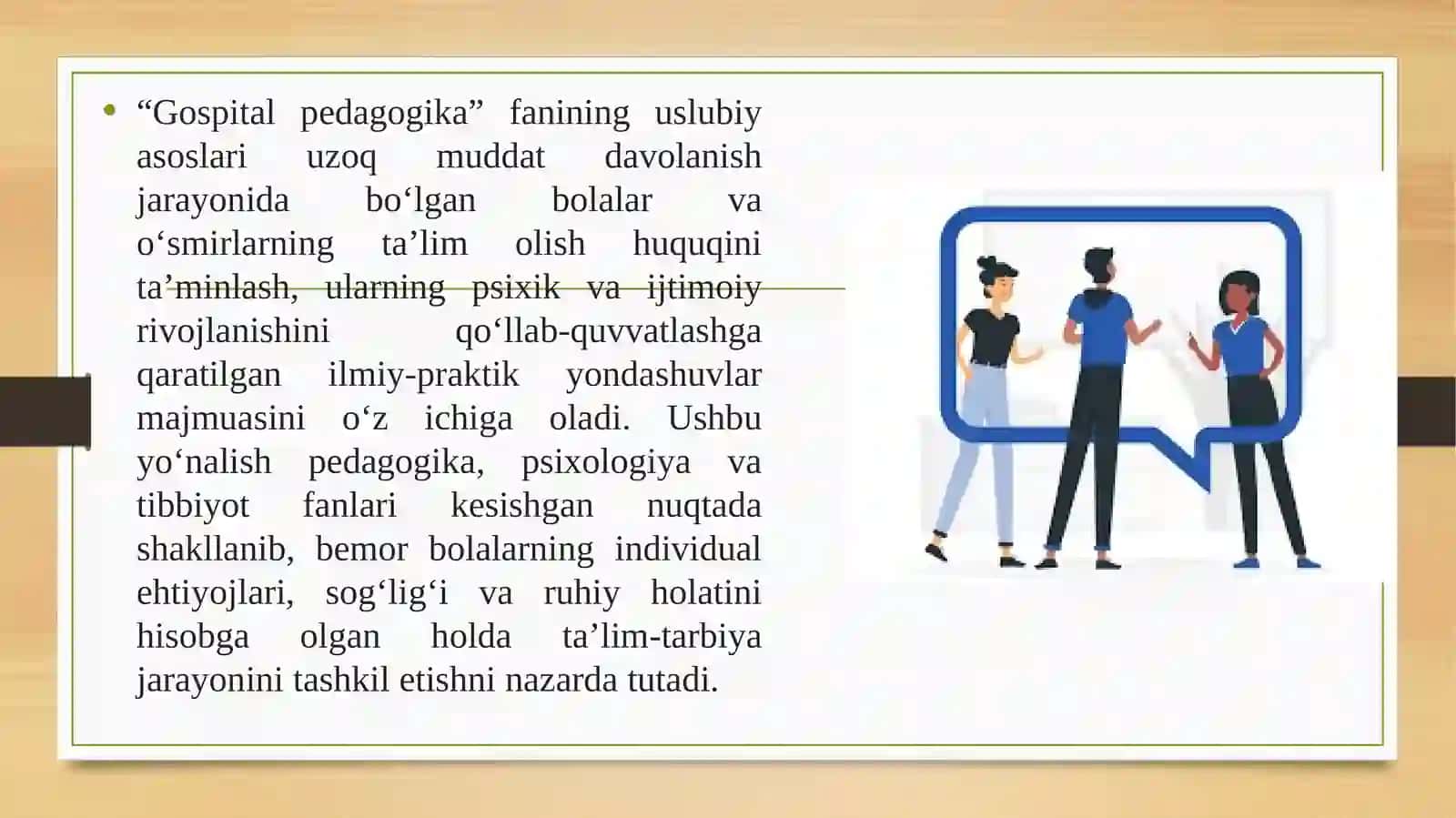 Gospital pedagogika fanining uslubiy asoslari 2