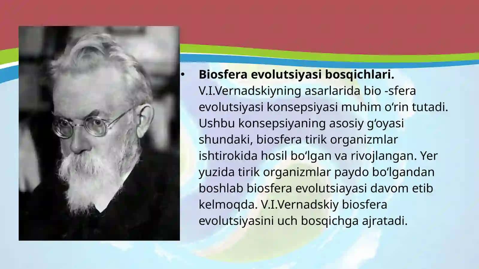 Biosfera evolutsiyasi. Biogenez 2