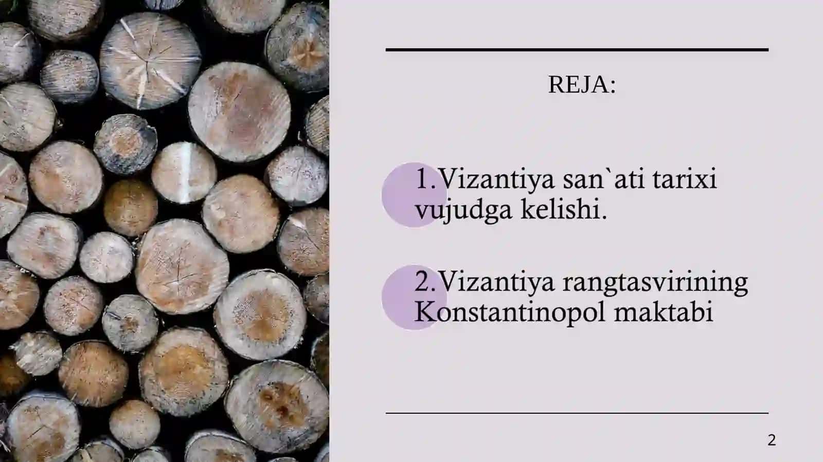 VIZANTIYA SAN'ATI TARIXI 2