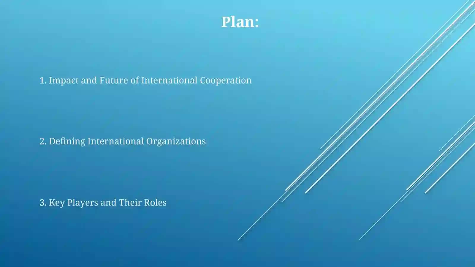 International organizations 2