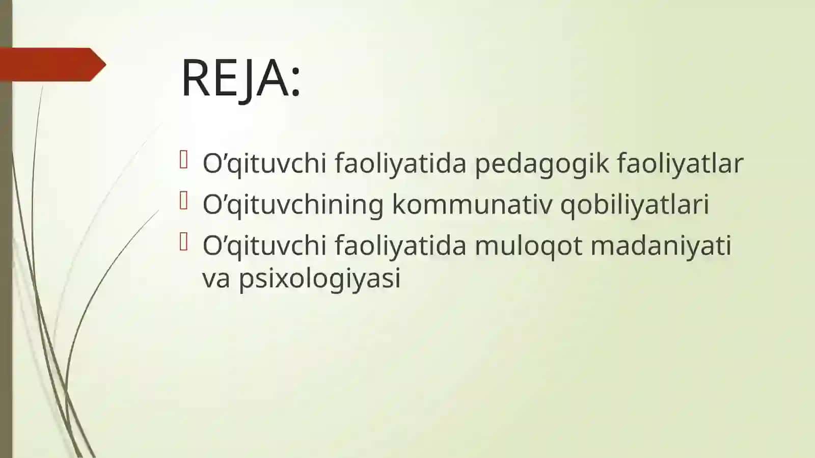 Pedagogning didaktik, akademik va perseptiv qobiliyatlari 2
