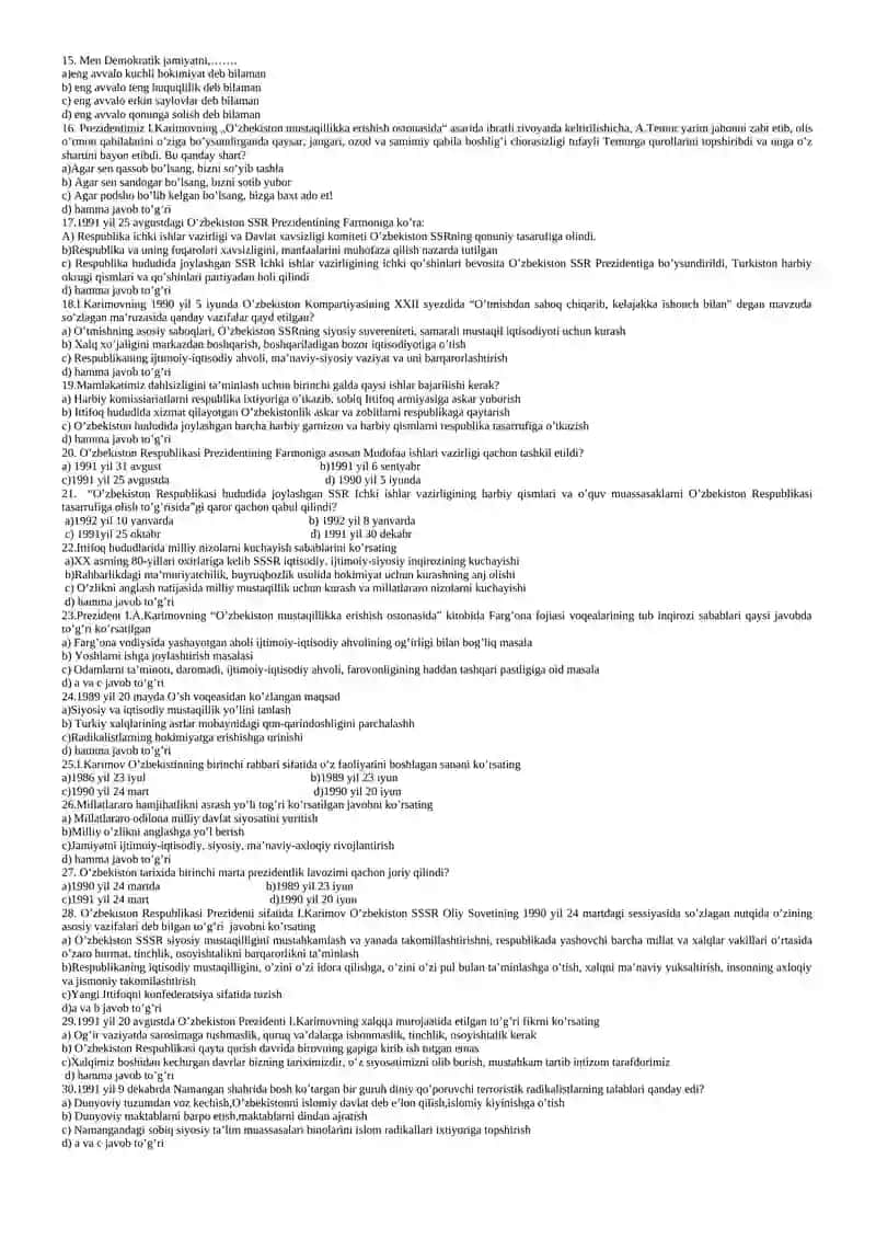 Iqtisodiyotdagi narxlar 2