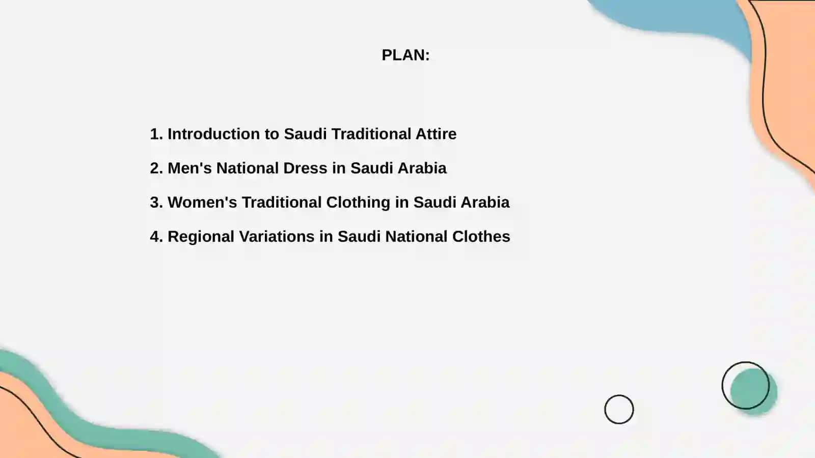 National clothes in Saudi Arabia countries 2