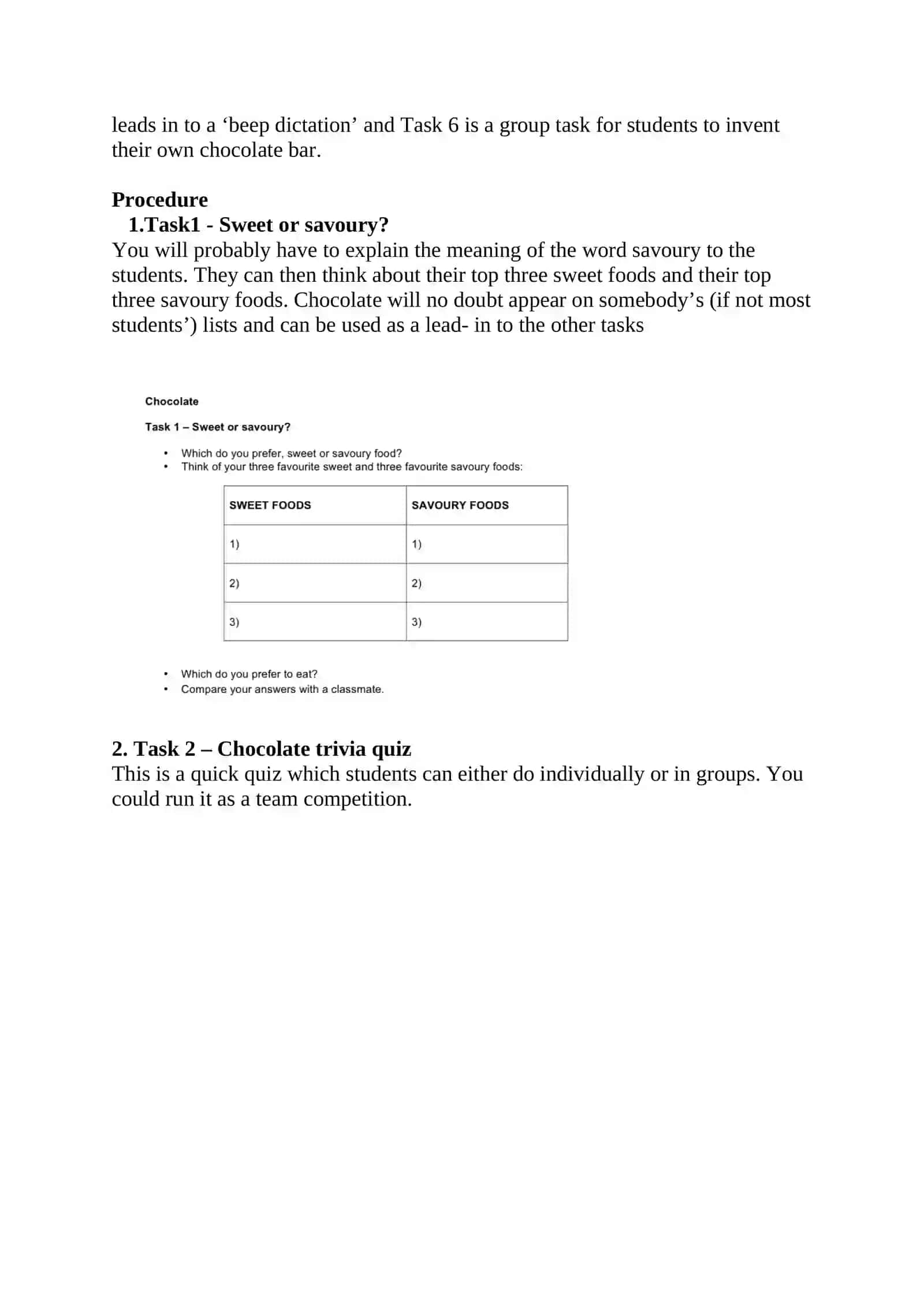Lesson plan 2