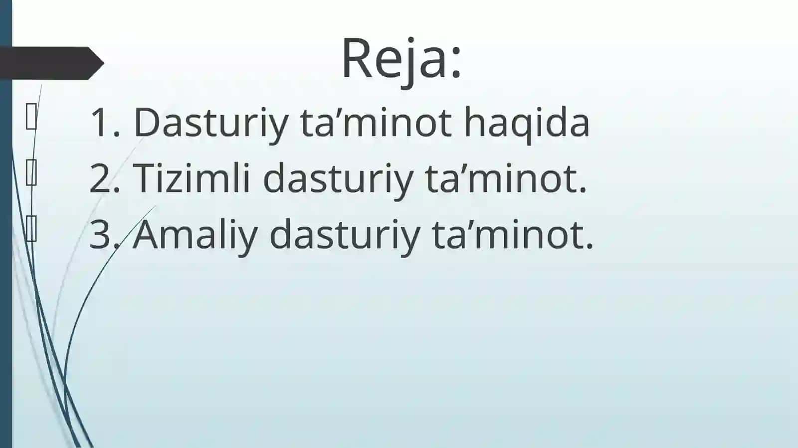 Zamonaviy kompyuterlarning dasturiy ta’minoti 2