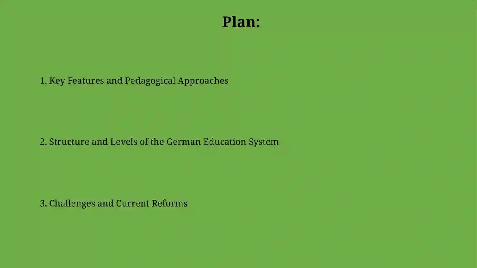 German education 2