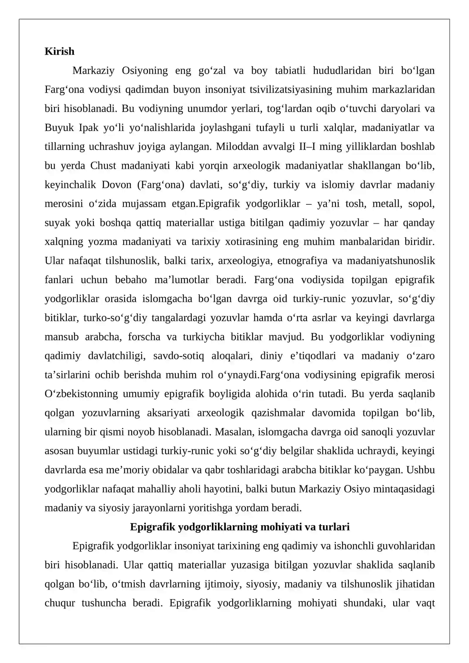 Farg‘ona vodiysidan topilgan epigrafik yodgorliklar 2