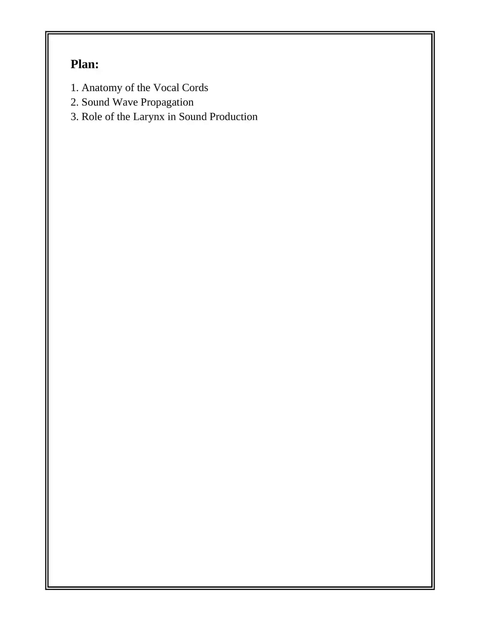 MECHANISM OF SOUND PRODUCTION 2