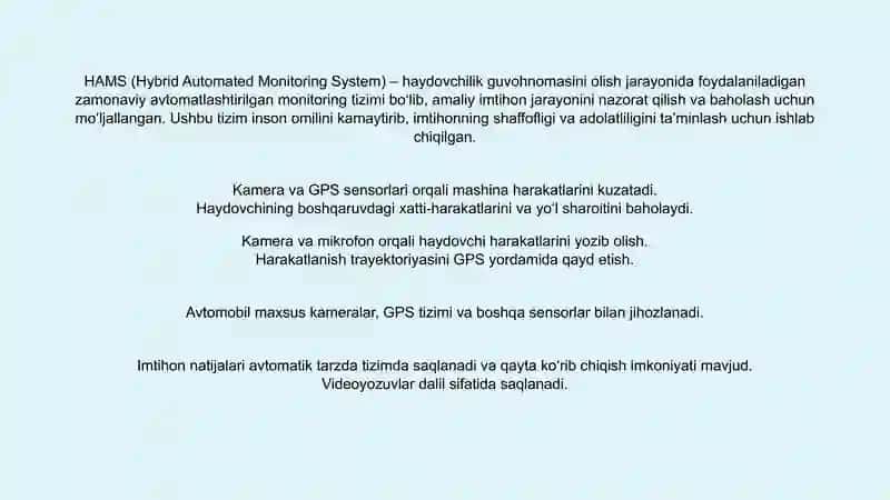 HAMS (Hybrid Automated Monitoring System) 2