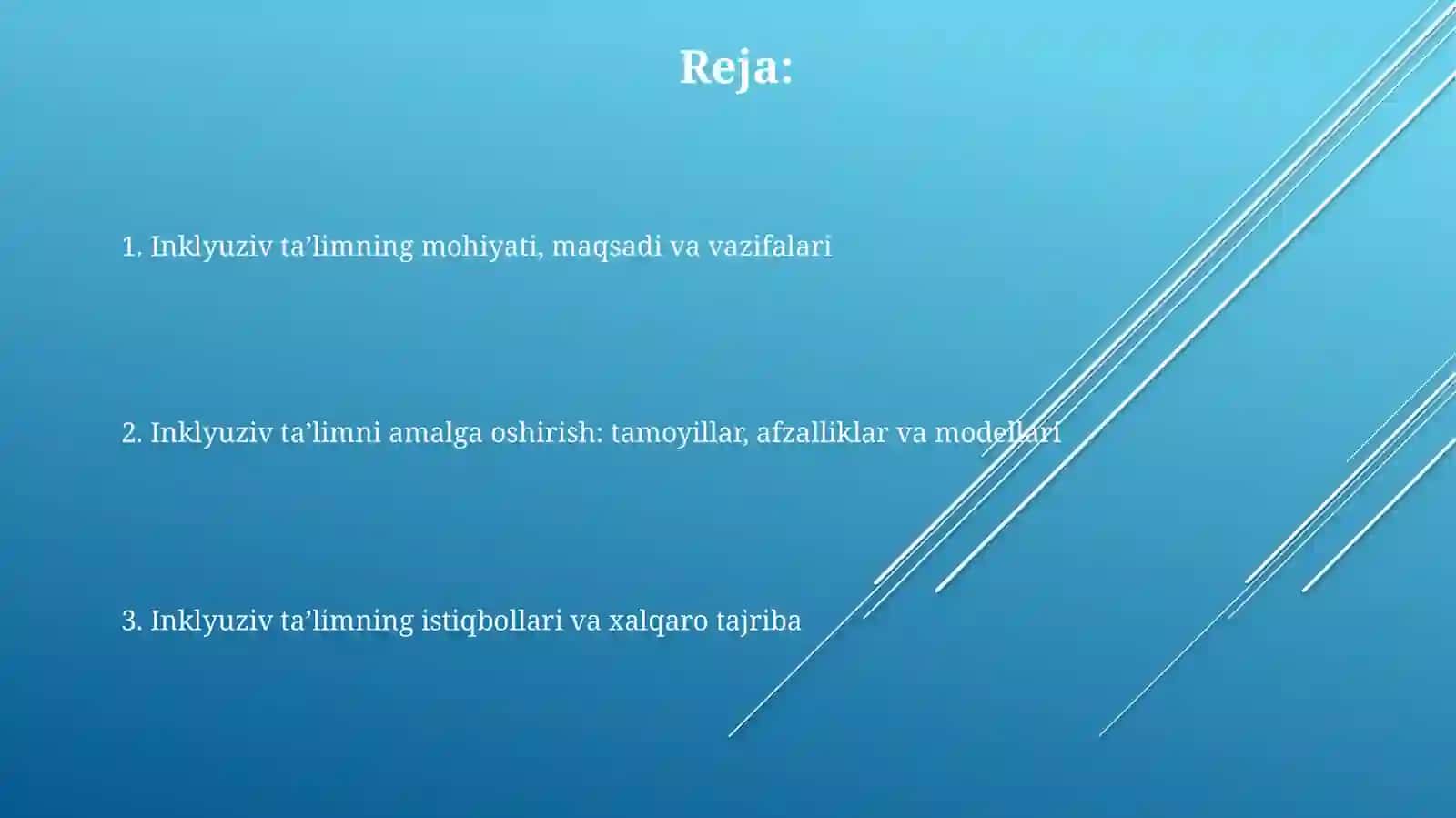 Inklyuziv ta‘lim predmeti'maqsadcavazifalari 2
