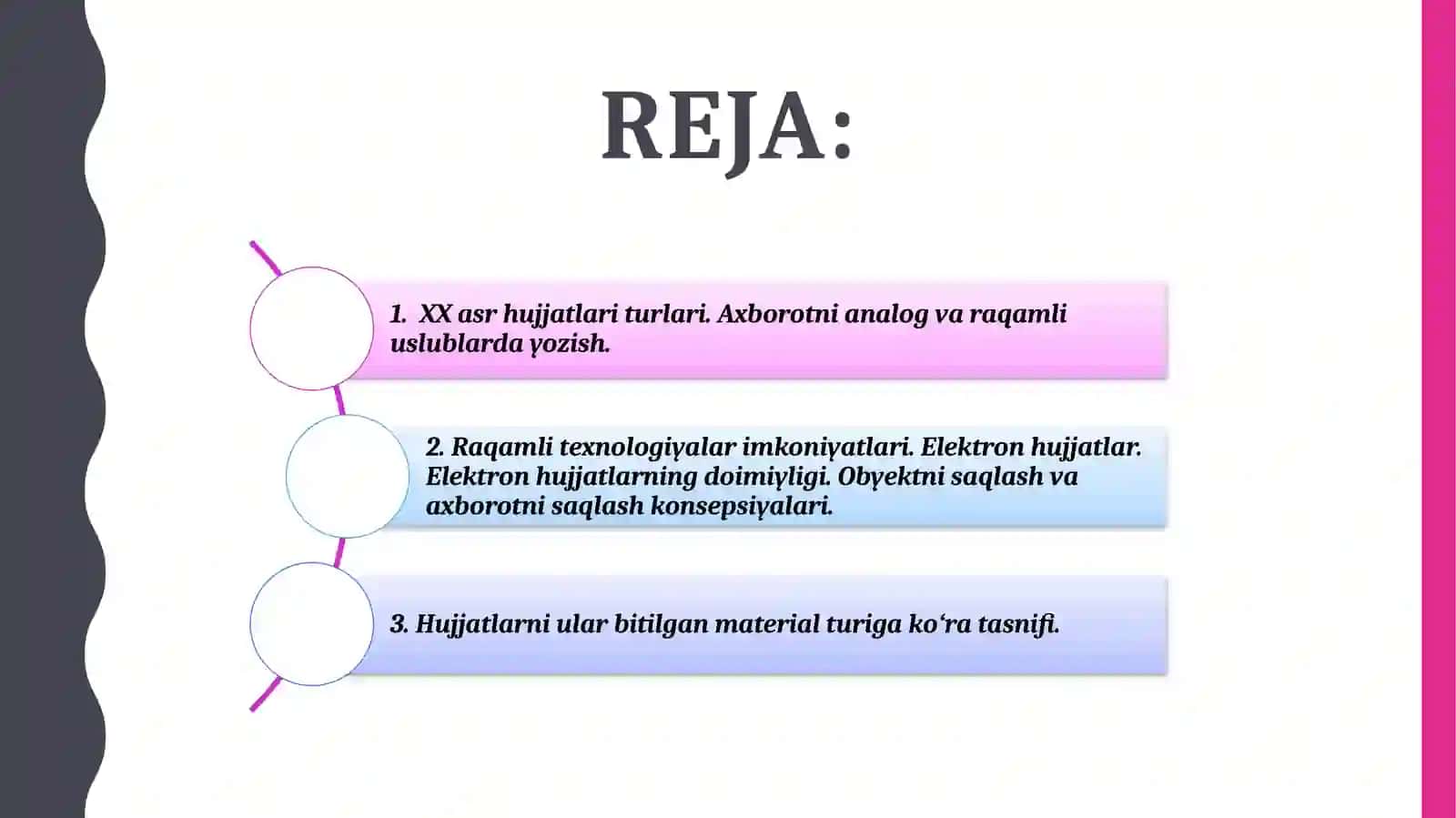 MAGNIT VA ELEKTRON ASOSLARGA YOZILGAN HUJJATLAR 2