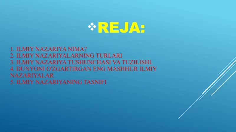 Ilmiy nazariya 2