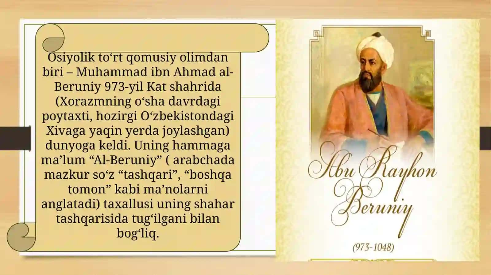 Abu Rayhan Beruniy 2