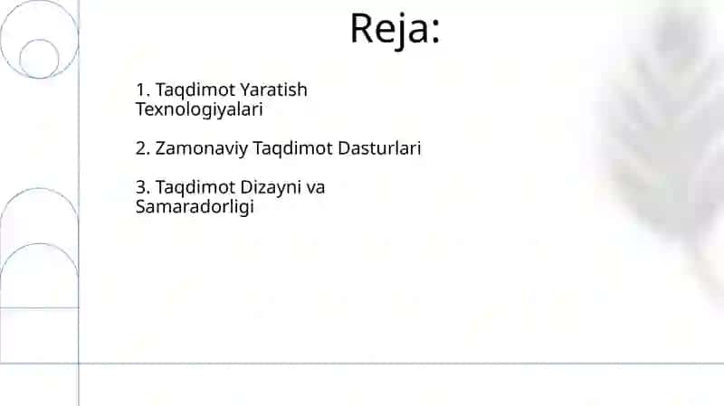 Taqdimot Yaratish Texnologiyalari 2