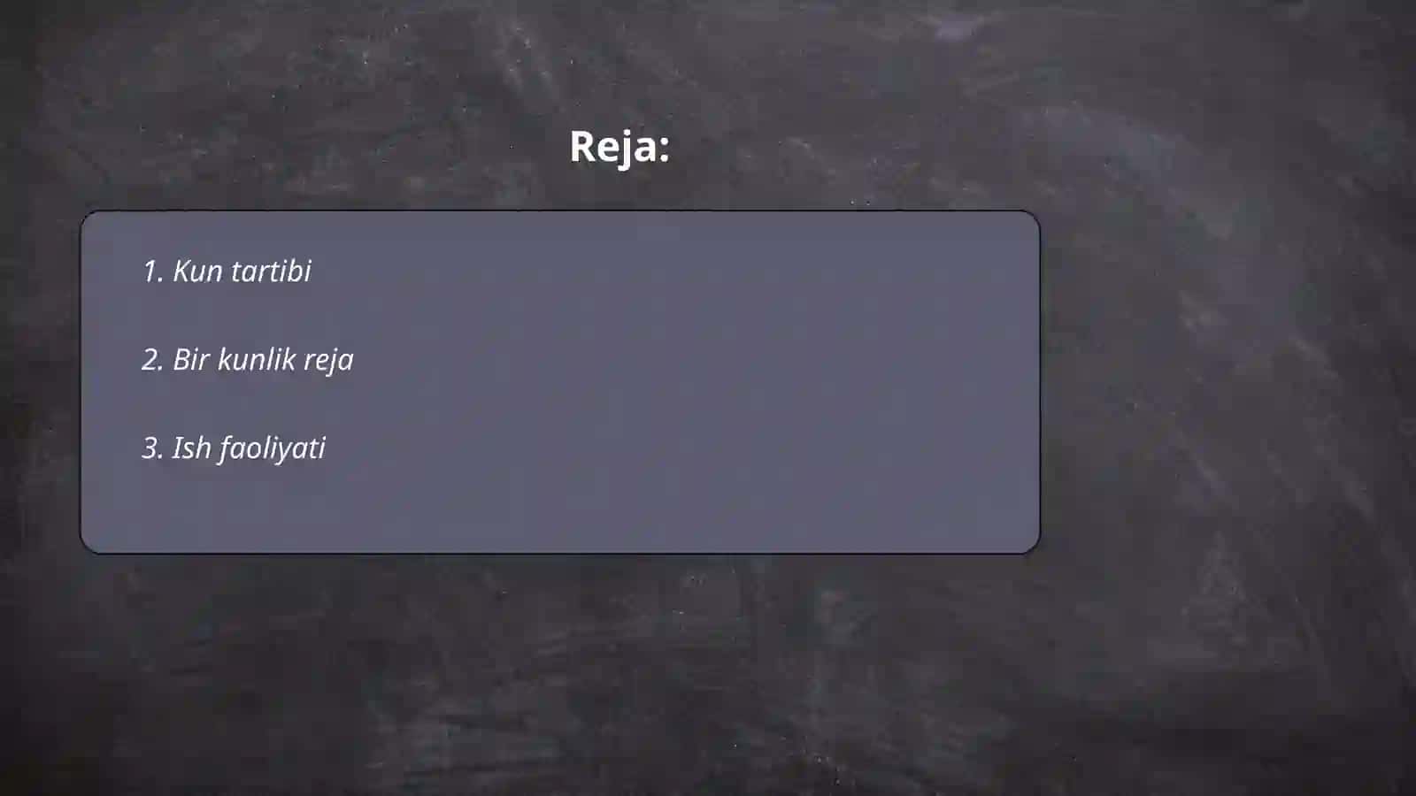 Kun tartibi 2