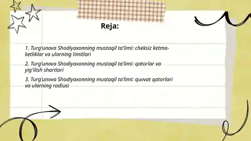 Amaliy matematika yo'nalishi 2