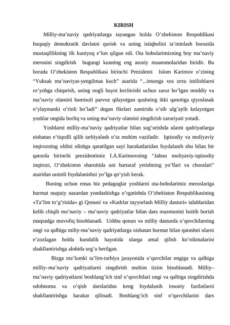 Milliy-Ma'naviy Qadriyatlar 2