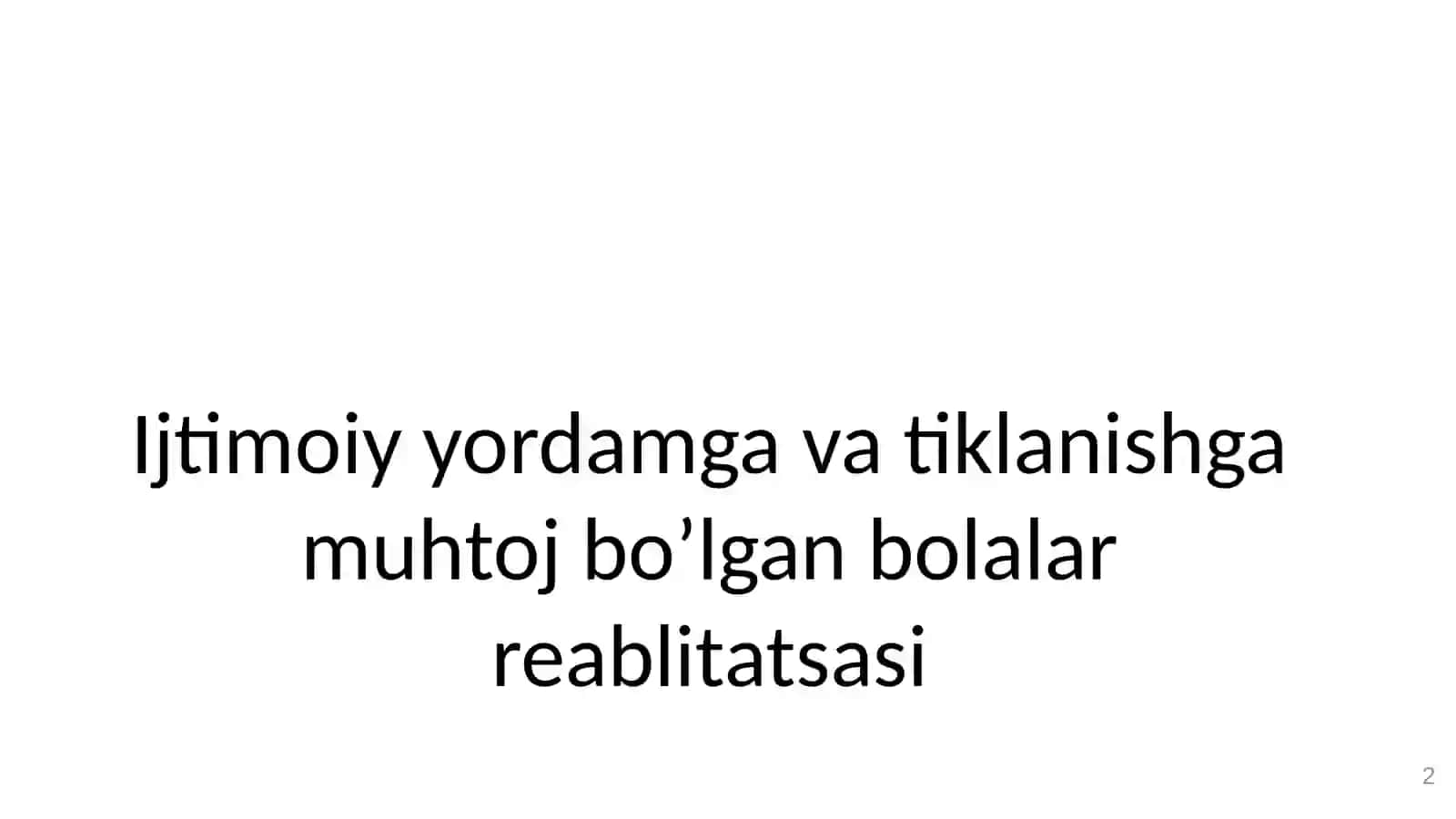 INKLYUZIV TA’LIM JARAYONI VA RESURS O’QITUVCHI 2
