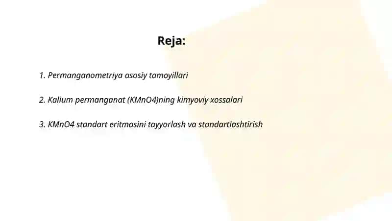Permanganometriya 2