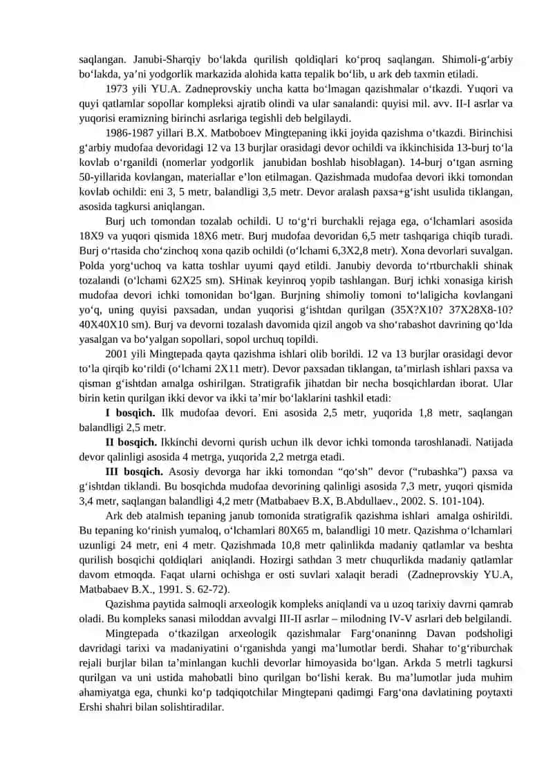 Antik va ilk o`rta asrlar shaharlarining shakllanishi 2