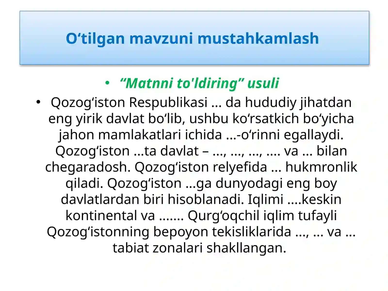 Qirg'iziston Respublikasi 2