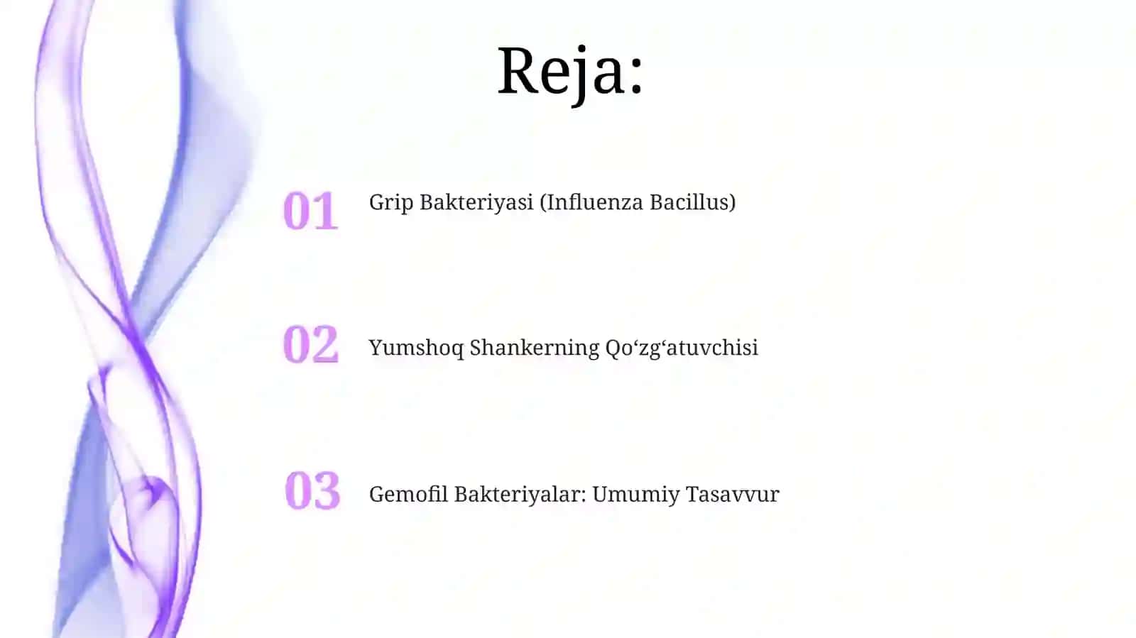 Gemofil bakteriyalari (inflyuensa tayoqchasi, yumshoq shankr qo‘zg‘atuvchisi) 2